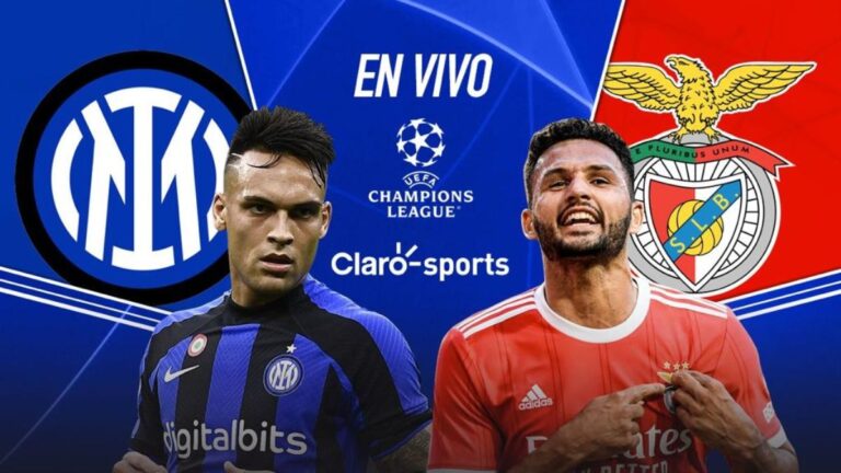 Inter de Milán vs Benfica: en vivo por la Champions League; partido de los cuartos de final vuelta en directo online