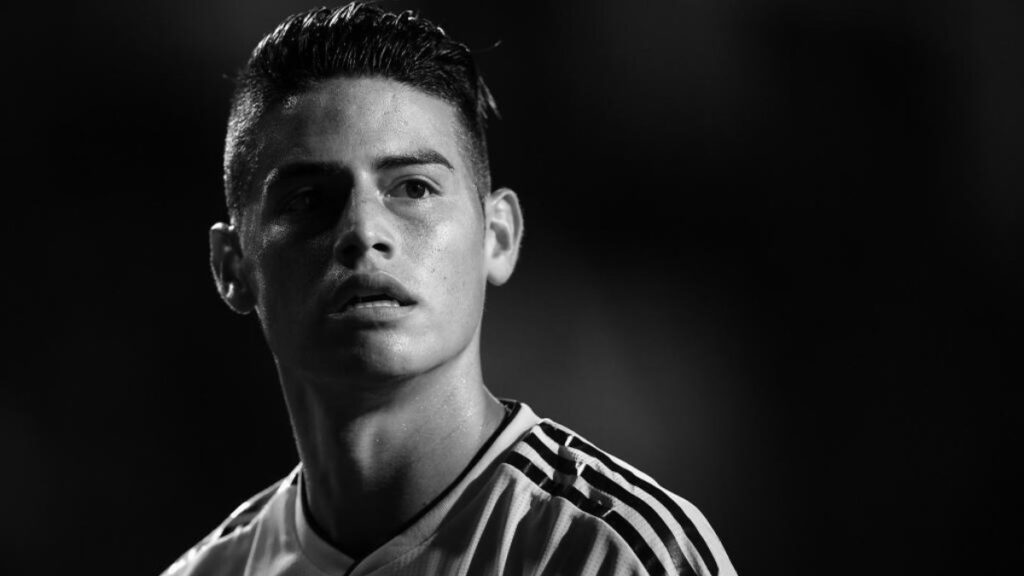 James Rodríguez, en un partido de la Selección Colombia. - Fifa.com.