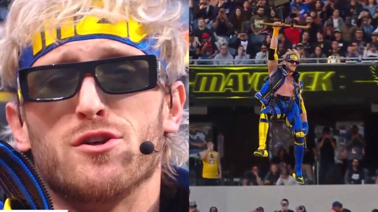 ¡Sobre el aire!: La impresionante entrada de Logan Paul en WrestleMania 39