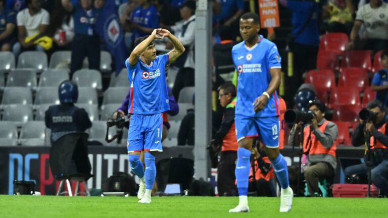 ¡Gol de Cruz Azul! Uriel Antuna abre el marcador en el Estadio Azteca