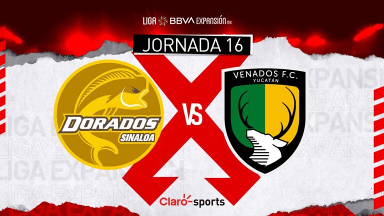 Dorados vs Venados, en vivo el partido de la jornada 16 del Clausura 2023 de la Liga Expansión