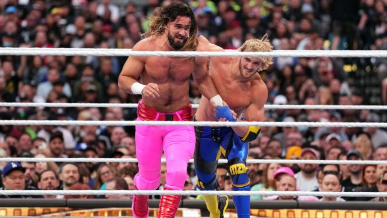 Seth Rollins le pone fin a su rivalidad con Logan Paul en WrestleMania 39