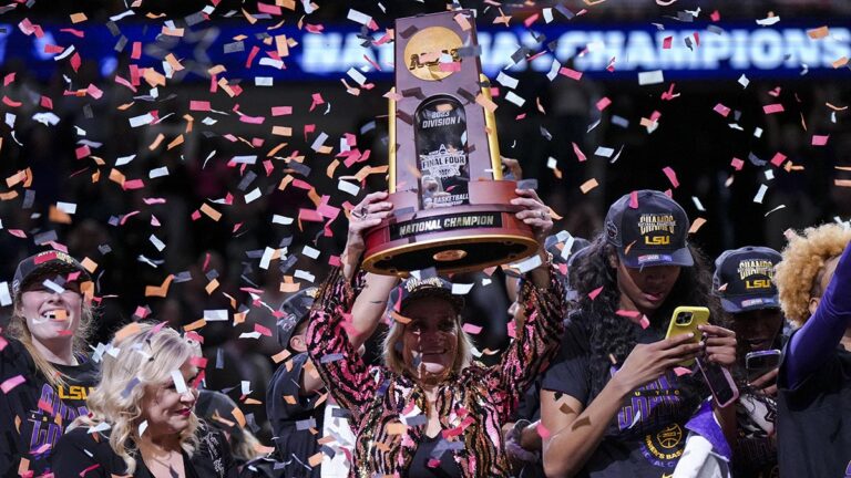 Kim Mulkey hace historia y le da a LSU su primer título nacional en la NCAA
