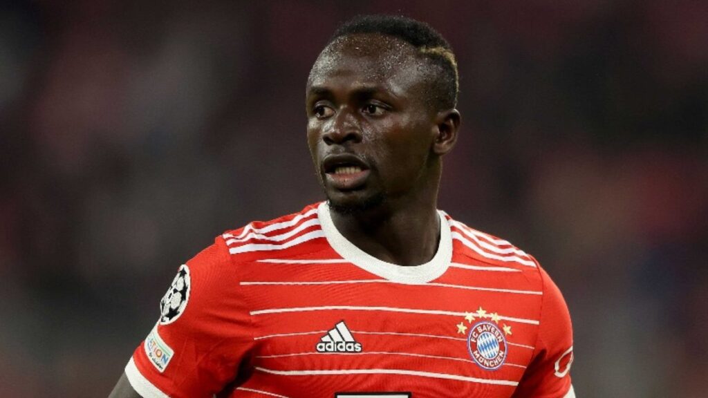 Sadio Mané, en un partido. - @FCBayern.