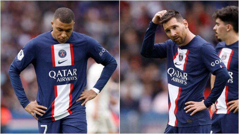 Mbappé y Messi no se salvan de los abucheos de la afición del PSG tras perder ante el Lorient y no sentenciar la Ligue 1
