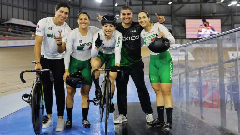 Las mexicanas Gaxiola, Salazar y Verdugo se cuelgan el oro en el campeonato  panamericano de ciclismo