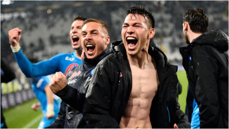 Napoli vence a la Juve y se pone a las puertas del campeonato en la Serie A