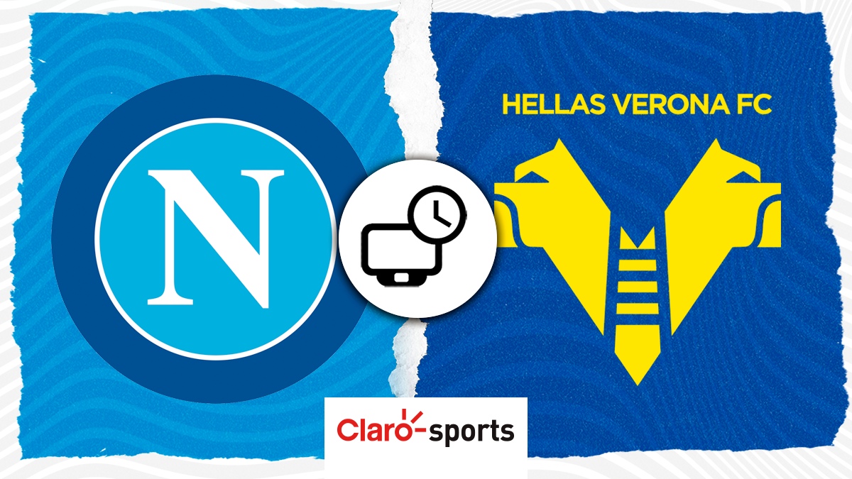Napoli vs Hellas Verona, en vivo Horario y dónde ver hoy por TV el