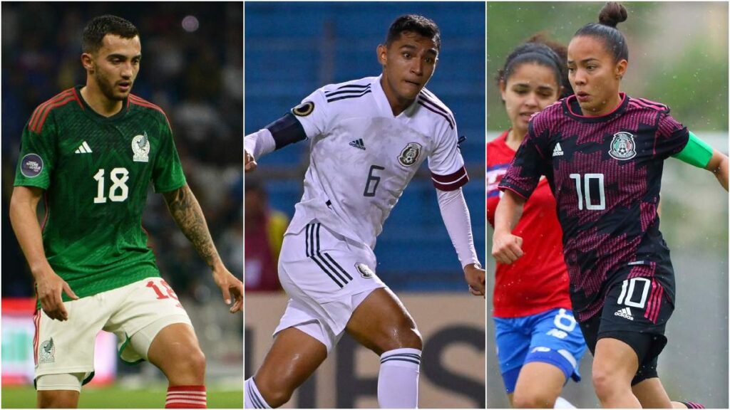 Seleccionados mexicanos son nominados a mejor gol de Concacaf en 2022