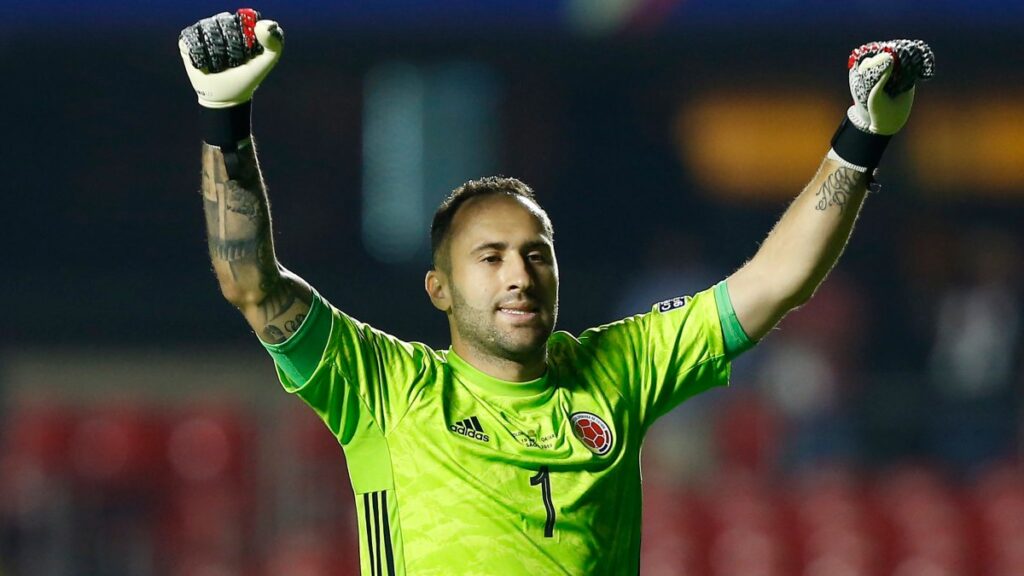 David Ospina, en un partido de la Selección Colombia. - @D_Ospina1.