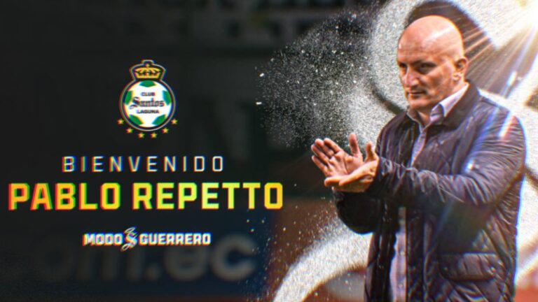 Pablo Repetto, nuevo director técnico de Santos Laguna