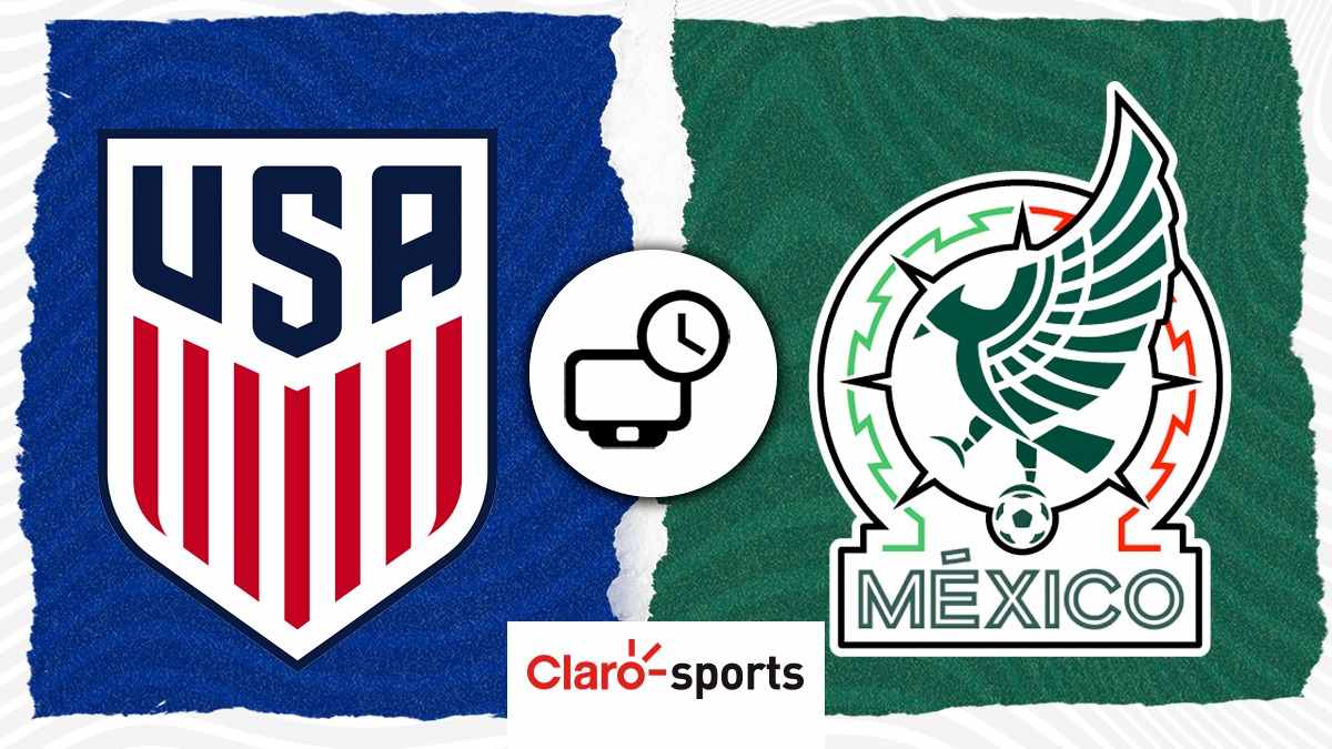 Estados Unidos vs México en vivo Horario y dónde ver hoy las