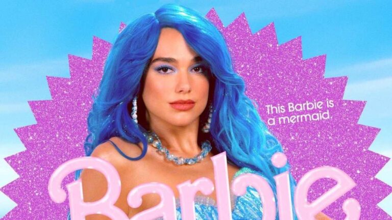 Dua Lipa se convierte en sirena para la nueva película de Barbie; mira las fotos del elenco del live-action