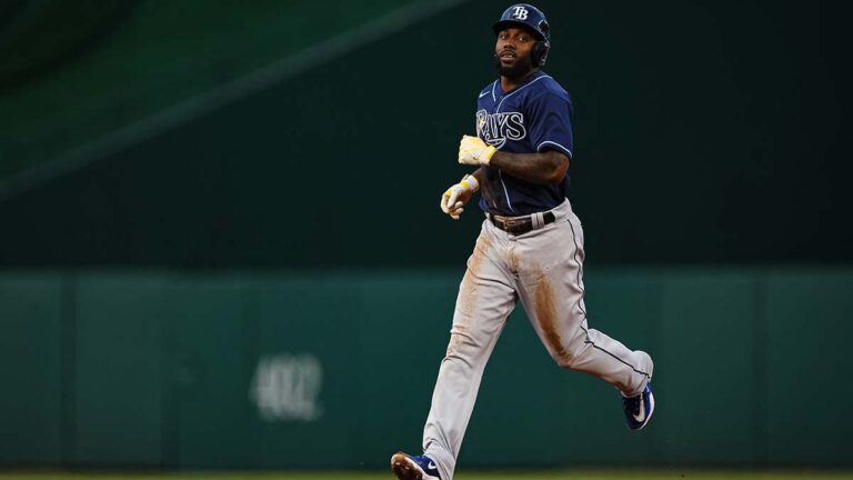 Randy Arozarena estrena festejo en Grandes Ligas y los Rays vencen a los Nationals