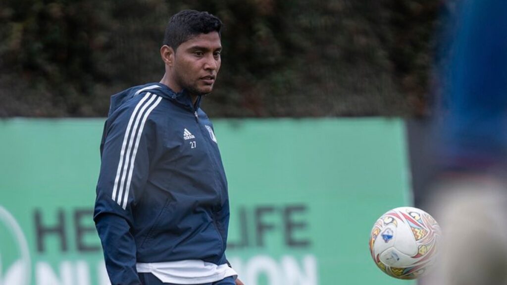 Luis Carlos Ruiz, en un entrenamiento. - @MillosFCoficial.