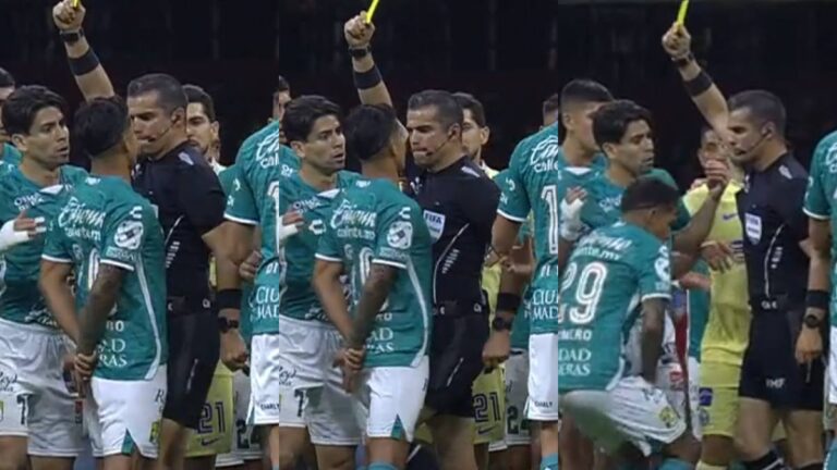 El rodillazo de Fernando Hernández a Lucas Romero, que le podría costar la carrera al árbitro de la Liga MX