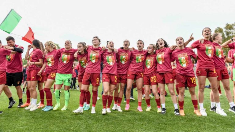 La Roma femenil conquista un histórico Scudetto