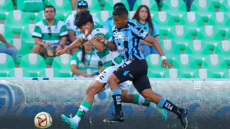 Santos 0-0 Querétaro: Los Gallos van por el partido con personalidad