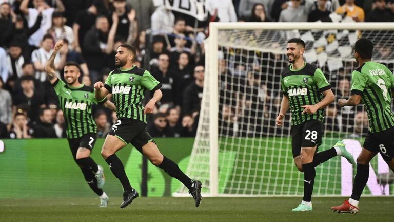 ¡Sorpresa en la Serie A! Sassuolo se impone a Juventus en casa