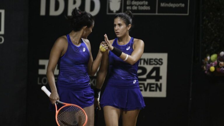 Yuliana Lizarazo y Paulina Pérez caen en los cuartos de final de la Copa Colsanitas