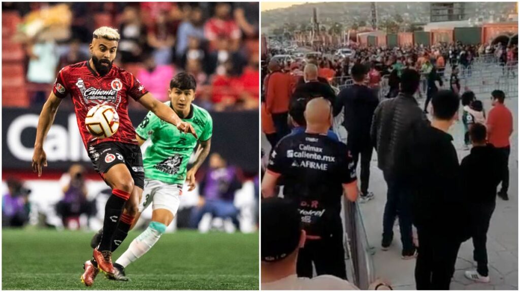 La Liga MX publicó un comunicado sobre lo acontecido en la explanada del Estadio Caliente, donde aficionados de Tijuana agredieron a los del León.