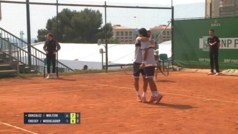 Gonzalez y Molteni estarán en los octavos de final del torneo ATP 1000 de Monte Carlo