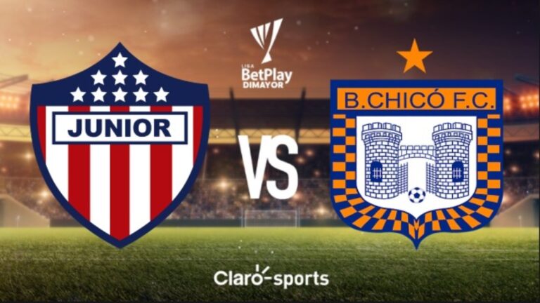 Junior vs Boyacá Chicó, en vivo y online el partido por la fecha 13 de la Liga Betplay