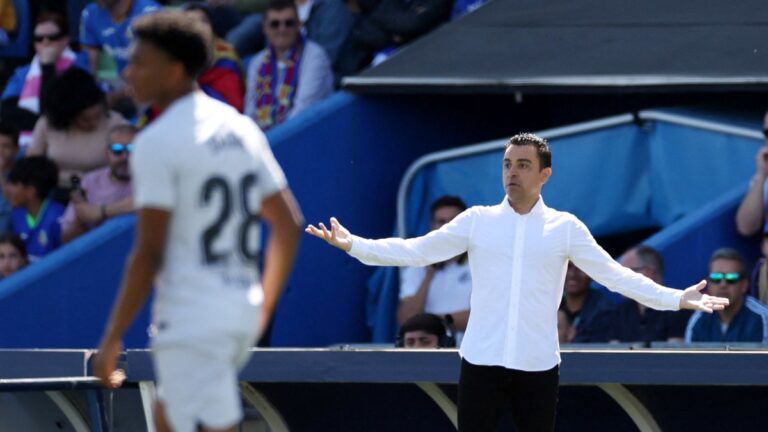 La insólita explicación de Xavi al empate del Barcelona ante Getafe: Fue por el sol