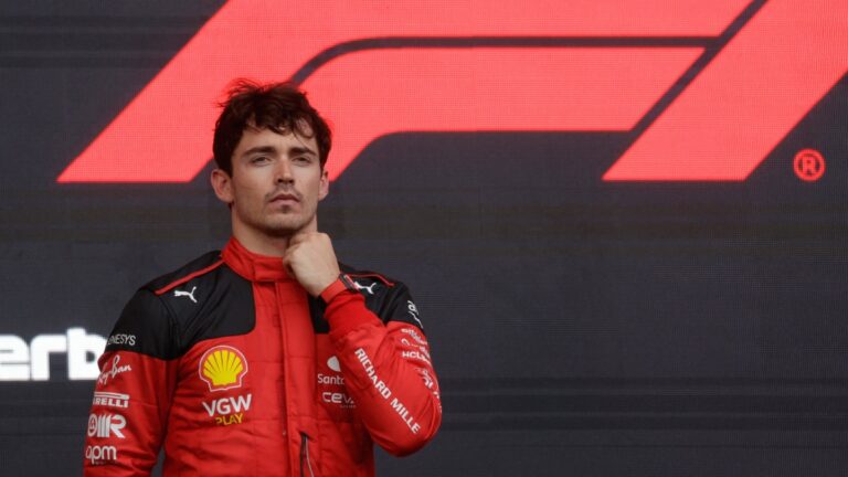 Charles Leclerc, una constante entre el brillo y la decepción en la F1