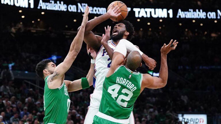 Los Celtics estropean el regreso del MVP, Joel Embiid