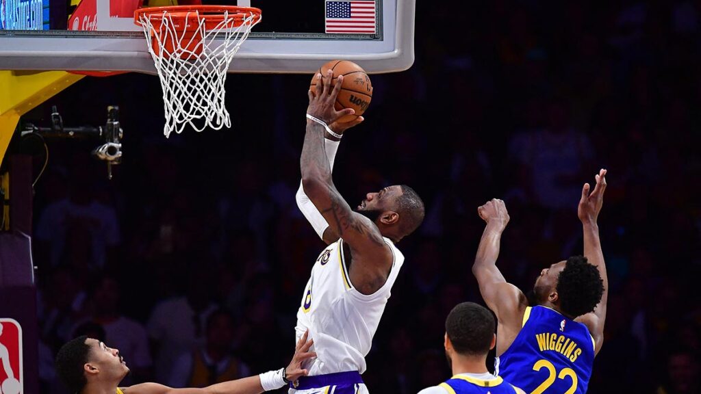 Lakers y LeBron James brillan ante los Warriors