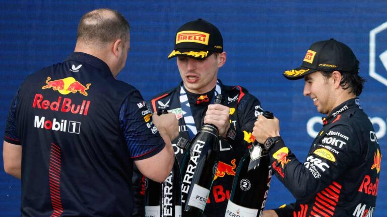 Checo Pérez revela la razón por la que no llevó al límite a Max Verstappen en Miami