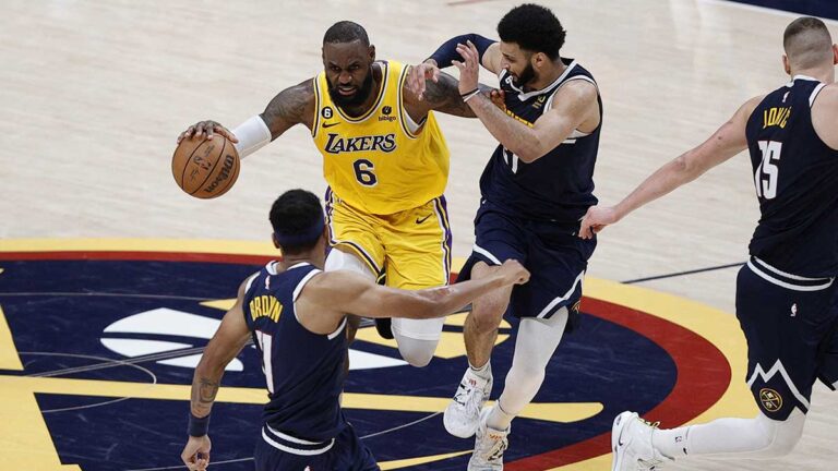 Los Nuggets vienen de atrás, derrotan a Lakers y amplían su diferencia en la final de conferencia