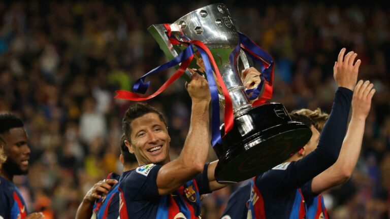 Barcelona campeón: Las mejores imágenes de los festejos en el Camp Nou