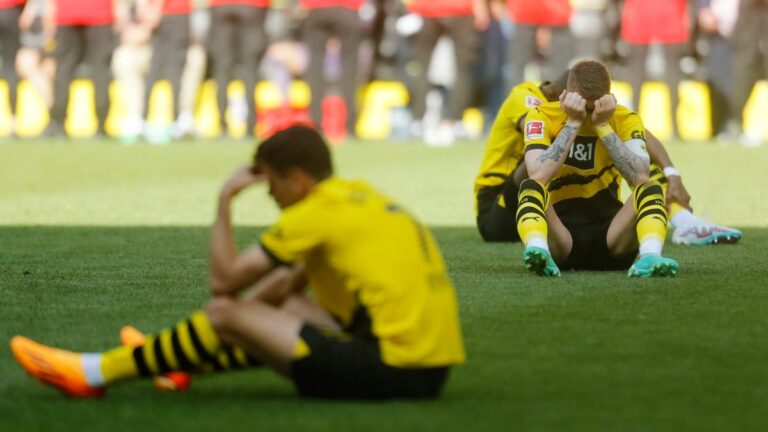 ¡Catástrofe en el Signal Iduna Park! Borussia Dortmund deja ir el título de la Bundesliga