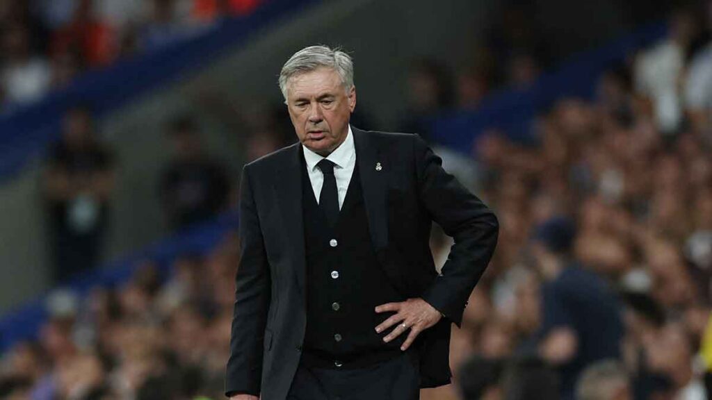 Carlo Ancelotti lamentó que el Real Madrid no se llevara la victoria. Reuters