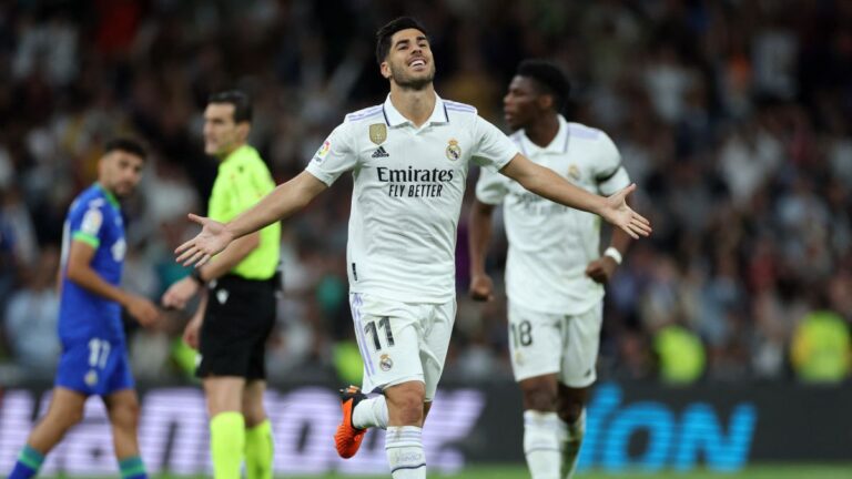 Real Madrid gana ante Getafe con gol de Asensio y mantiene una última vela encendida en LaLiga