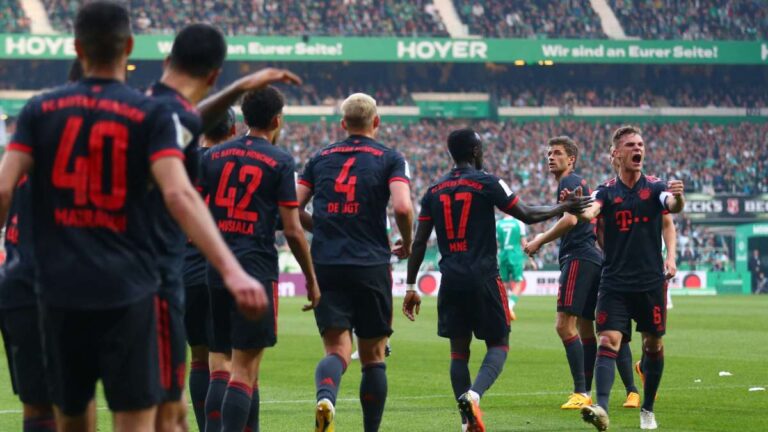 Bayern Munich se encamina a su 11mo título tras vencer al Werder Bremen