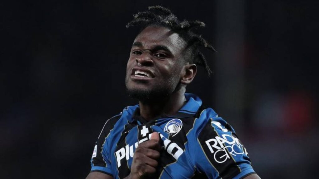 Duván Zapata. lesionado con Atalanta.