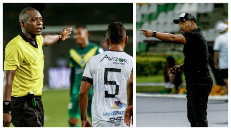 Otro escándalo arbitral en la B: anulan gol tras una llamada telefónica y Jersson González estalla