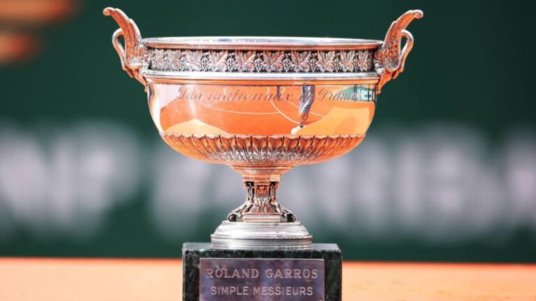 Premios de Roland Garros alcanzan los 54 millones de dólares