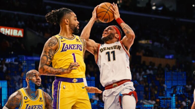 Nuggets disputarán sus primeras finales de la NBA; barren a Lakers