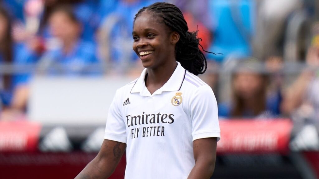 Linda Caicedo, jugadora del Real Madrid.