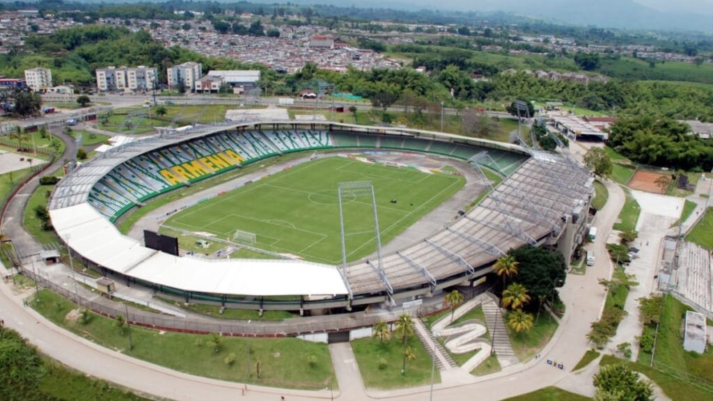 Estadio de Armenia, Quindío.