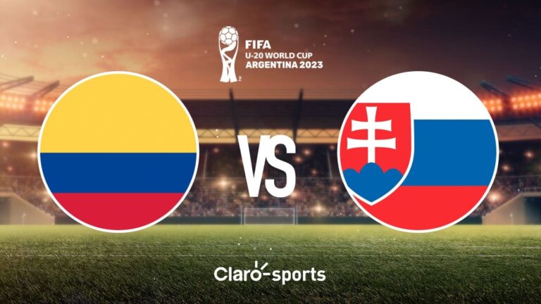 Colombia vs Eslovaquia en vivo por el Mundial Sub 20; partido por los octavos de final en directo online