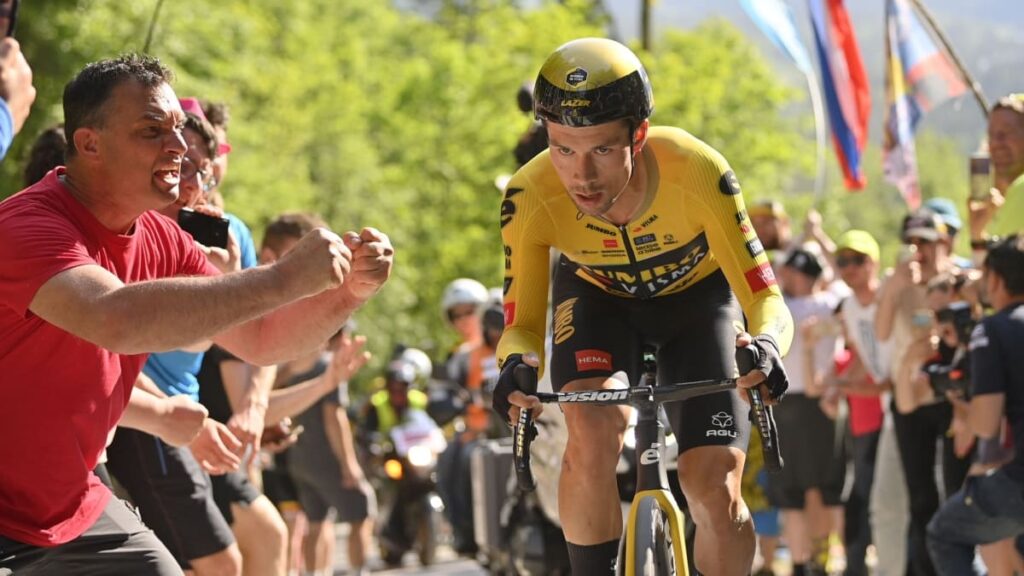Primoz Roglic, campeón del Giro de Italia.
