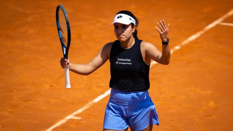 Camila Osorio gana en la primera ronda del WTA 1.000 de Roma