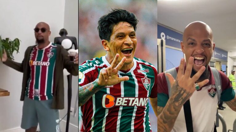 Las curiosas cargadas de Felipe Melo a River, y el agrande de todo Fluminense: “Dimos cátedra de fútbol”