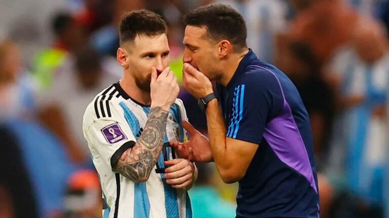 Scaloni revela cómo armó una Selección que girara en torno a Messi: “No estaba cómodo”