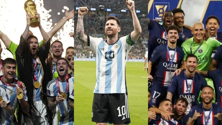 La espectacular temporada 2022/23 de Leo Messi: campeón del mundo y de Francia